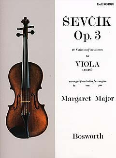 40 Variations Op.3: Viola Studies (Bosworth)