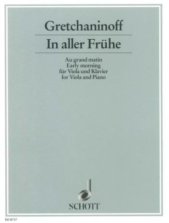 Early Morning: In Aller Fruhe: Viola and Piano