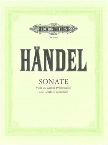 Sonate: Cello & Piano (Peters)