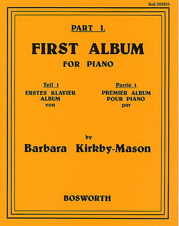 First Album Part 1: Piano