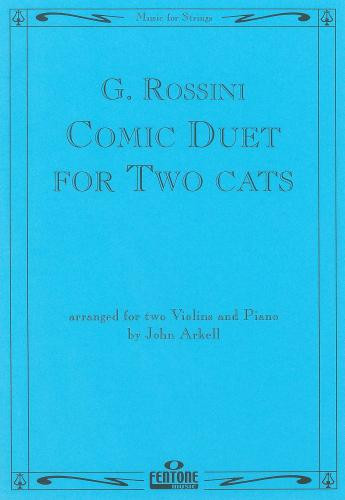 Comic Cat Duet: 2 Violins and Piano