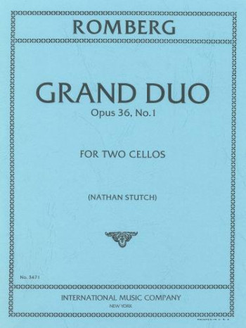 Grand Duo Op.36 No1: Two Cellos: Duet