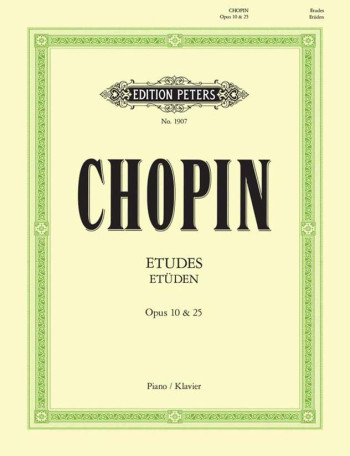 Etudes: Piano Studies Op.10 & Op.25: Complete (Peters)