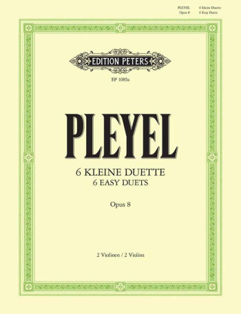 6 Easy Duets Op8: Violin Duet (Peters)