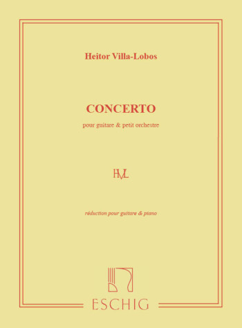 Concerto: Guitar & Piano (Eschig)