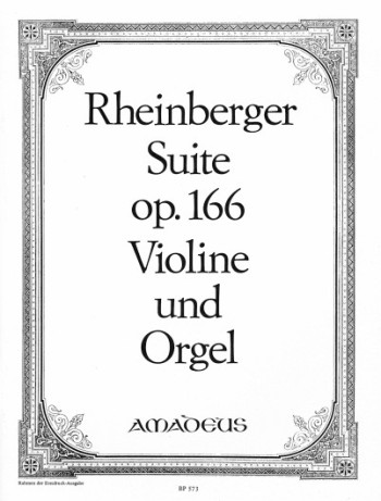 Suite C Minor: Op166: Violin and Organ
