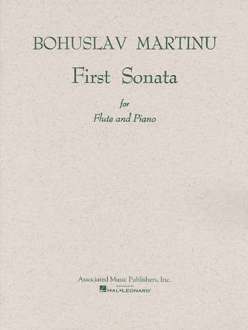 Sonata For Flute And Piano (Schirmer)