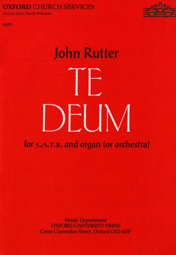 Te Deum Vocal SATB (OUP)