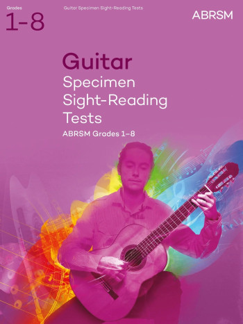 ABRSM Specimen Sight-Reading Tests Guitar: Grade 1-8: From 2009