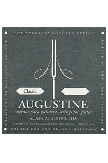 Augustine Classical Guitar Black Label Low Tension