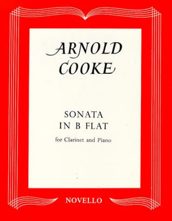 Sonata Clarinet & Piano (Novello)