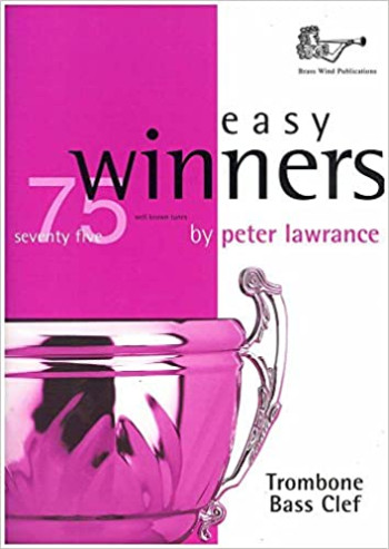 Easy Winners: Trombone Bass Clef: Book & Cd  (Brasswind)