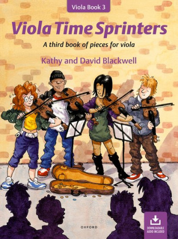 Viola Time Sprinters Book 3: Viola Book & Audio (Blackwell)
