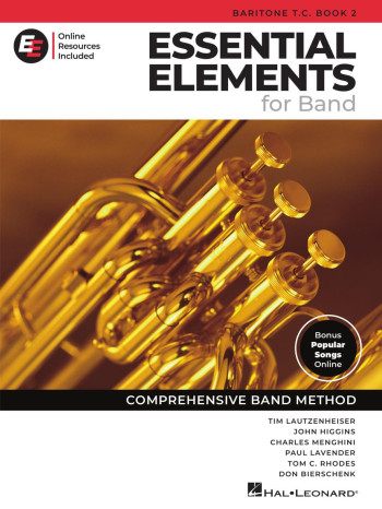 Essential Elements For Band: Book 2: Baritone: Treble Clef: Book & Online Resources