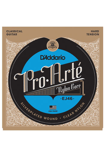 D'Addario Classical Guitar EJ46 Pro-Arte Nylon Hard Tension