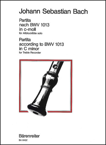 Partita C Minor: Treble Recorder Solo (Barenreiter)