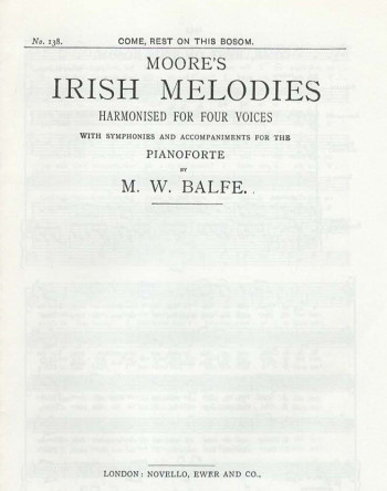 Sheeling/Thomas: Come Rest In This Bosom: SATB: Vocal