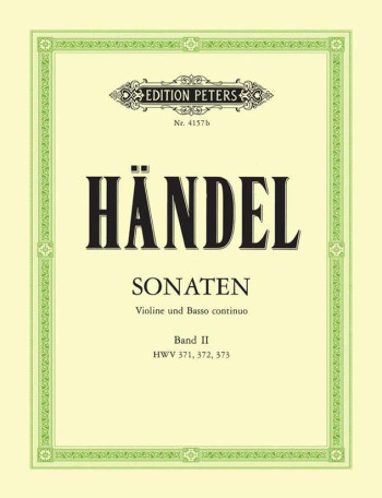 Sonatas Vol.2: Violin And Piano (Peters)