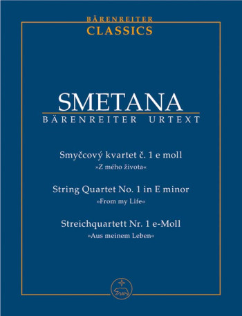 From My Life: No.1: String Quartet- E Minor: Miniature Score