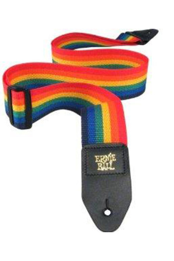 Ernie Ball Guitar Strap - Rainbow 2"