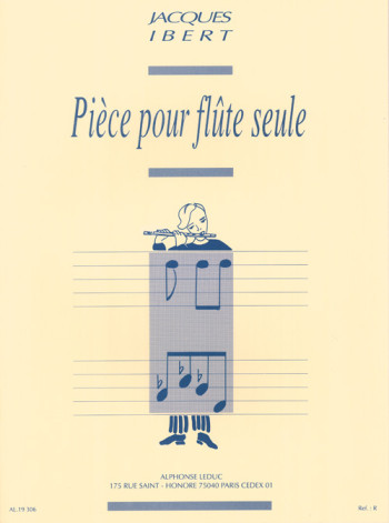 Piece Pour Flute Solo (Leduc)