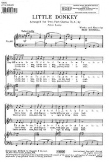 Little Donkey: Vocal: Vocal SATB (Boswell Arr WARNICK)