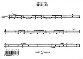 Last Post: Reveille: Trumpet March Card