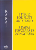 3 Pieces: Flute & Piano