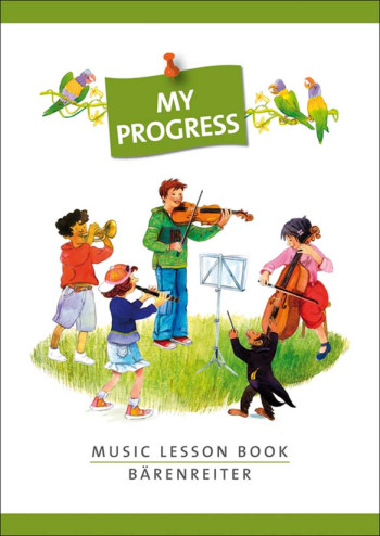 My Progress: Music Lesson Book