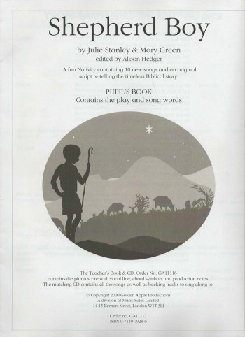 Green Stanley-shepherd Boy-pupils Part-vocal-cantata