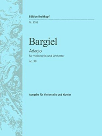 Adagio Op38: Cello & Piano (Breitkopf)