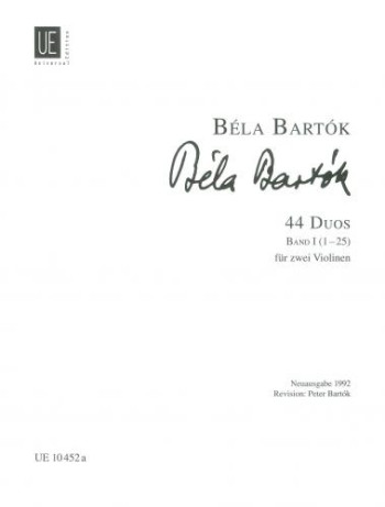 44 Duos Book 1: Violin Duet (Universal)