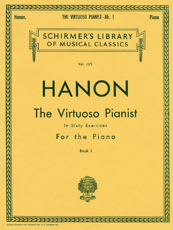 Virtuoso Pianist In 60 Exercises: Book 1  Piano Studies (Schirmer)
