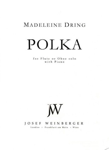 Polka: Oboe & Piano (Weinberger)