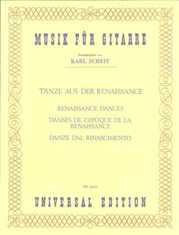Renaissance Songs and Dances: Guitar