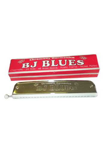 BJ  Harmonica: Chromatic 24 Hole