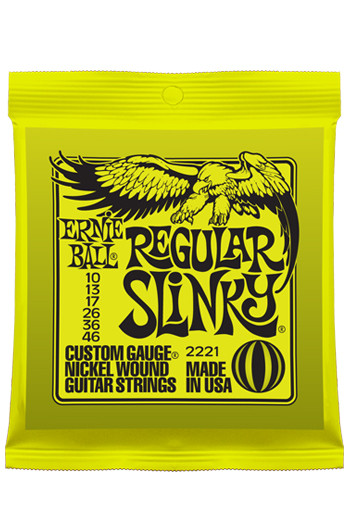 Ernie Ball Electric Guitar 2221 Regular Slinky 10-46