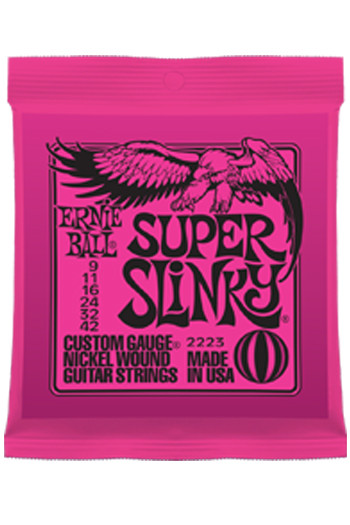 Ernie Ball Electric Guitar 2223 Super Slinky 9-42