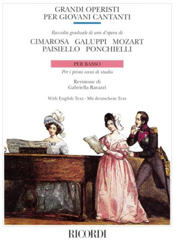 Grandi Operisti Per Giovani Cantanti Bass Vocal And Piano