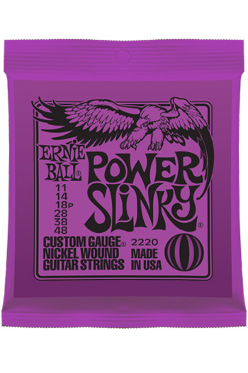 Ernie Ball Electric Guitar 2220 Power Slinky 11-48