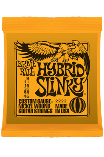 Ernie Ball Electric Guitar 2222 Hybrid Slinky 9-46