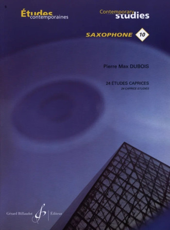 24 Etudes Caprices Volume 1 Solo Saxophone (Billaudot)