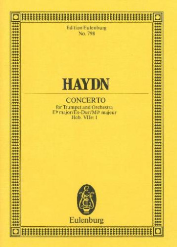 Trumpet Concerto Eb Major: Miniature Score
