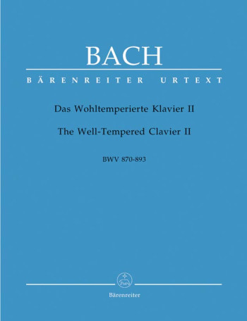 Well-Tempered Clavier Vol.2: Piano (Barenreiter)