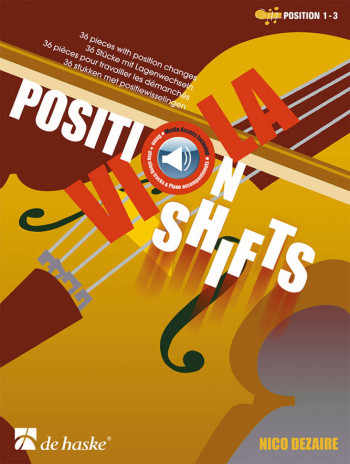 Position Shifts: Position 1-3: Viola: Book & Audio