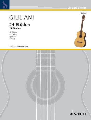 24 Studies For Guitar: Op. 48