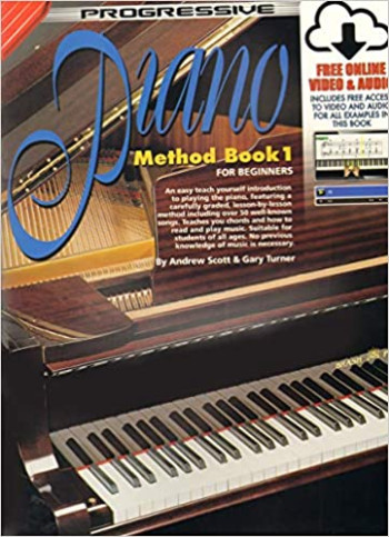 Progressive 1 Piano Method: Book & Audio