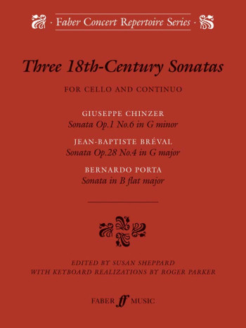 Three 18th Century Sonatas: Cello & Piano (Faber)