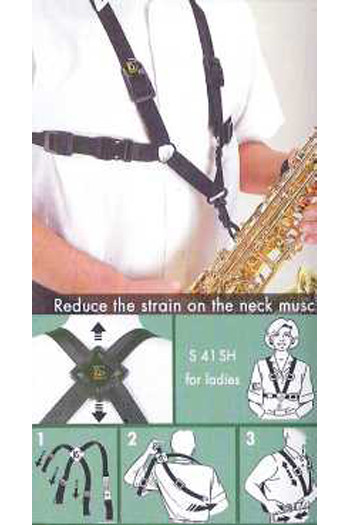 BG Saxophone Harnesses - Men & Ladies Styles - Multiple Sizes