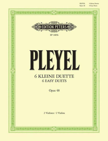 6 Duos Op.48: Violin Duet (Peters)